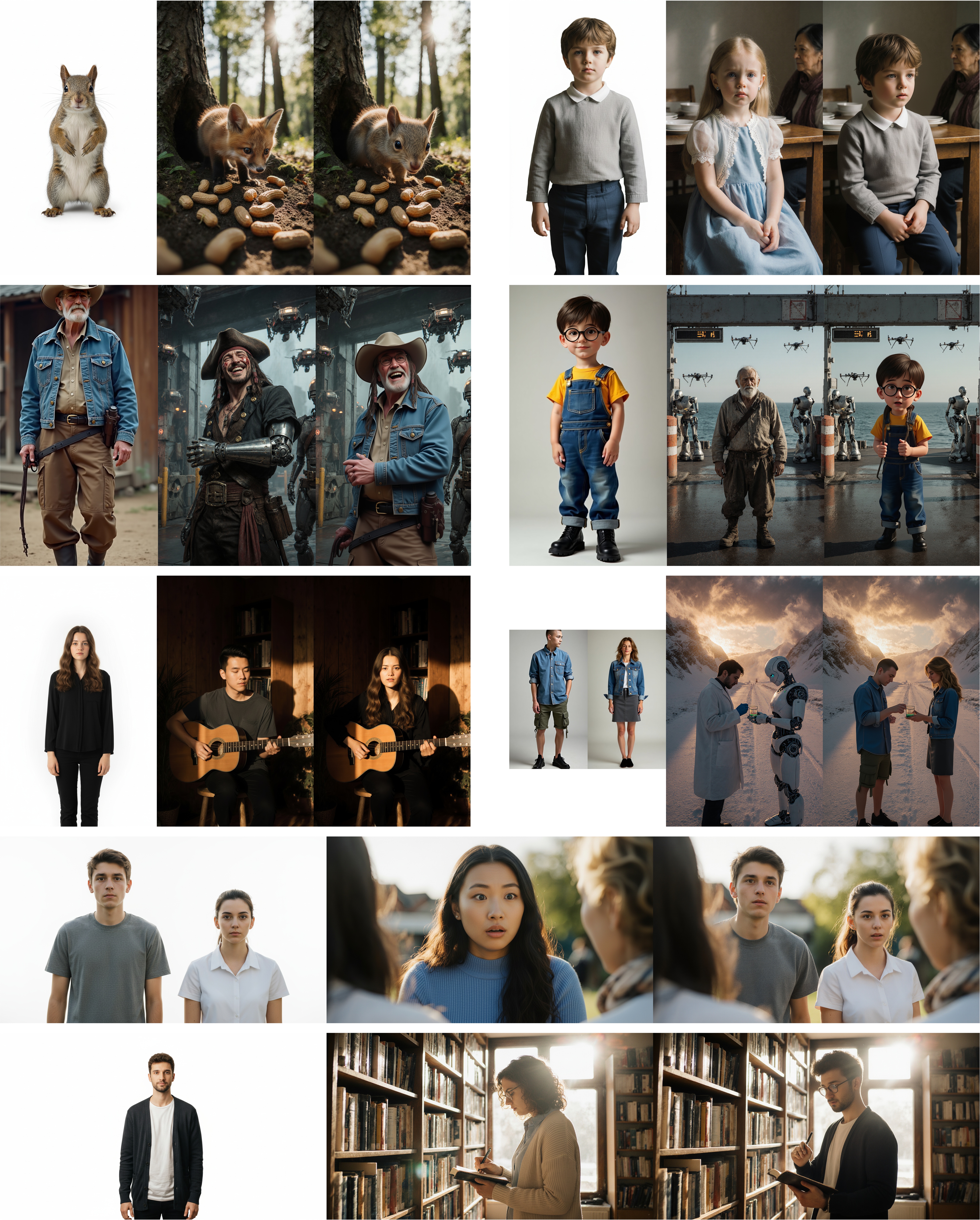 More cross-image editing cases.